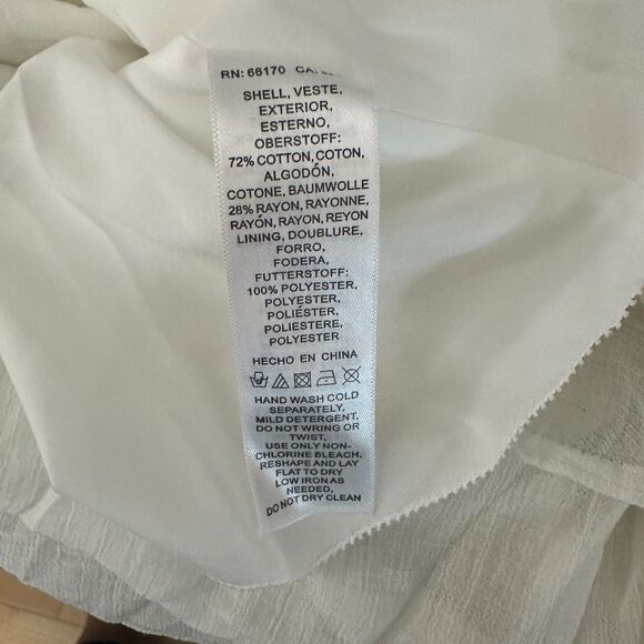 Leifsdottir Anthropologie Womens Ardastra Gauze Shell Collar Maxi‎ Dress Size 10 - Picture 10 of 10